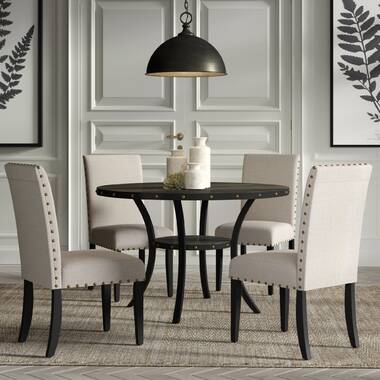 Winston Porter Amya 5 Piece Rubberwood Dining Set Reviews